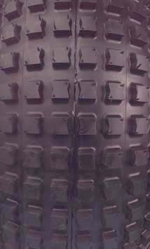 Knobby Tire on Steel Rim