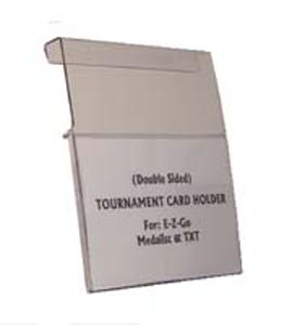 Tournament card holder